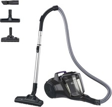 Hoover HP1 Staubsauger beutellos, leistungsstarker Bodenstaubsauger mit 2L-Behäl