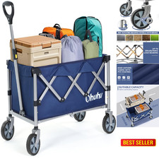 Ohuhu bollerwagen faltbar 85l - ohuhu,