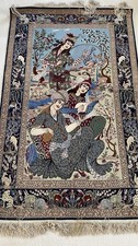 Orient Seiden Teppich 169 x106 cm aus Iran