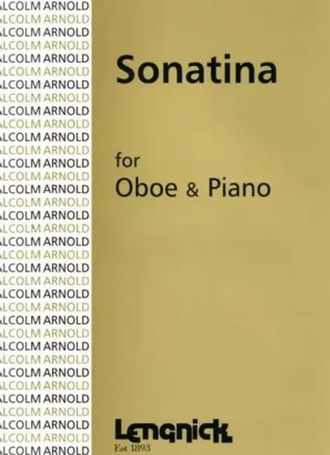 Sonatina for oboe and piano - for,