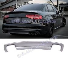 S4 Look Diffusor für Audi A4 B8.5 FL Limousine Avant mit S line Heckstoßstange