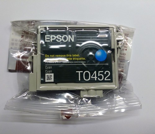 Original epson t0452 cyan - x,