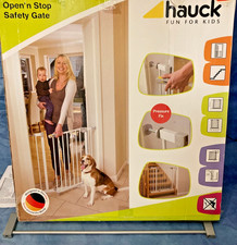 Hauck Kinderschutzgitter + Verlängerung 9cm silber/grau