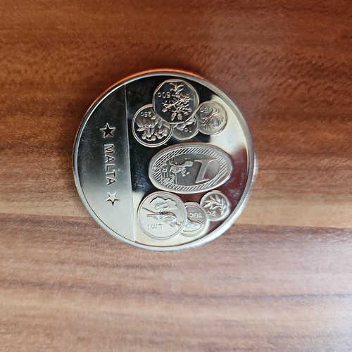 Malta medaille euro - 1,