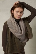 Lang Yarns ALPACA SUPERLIGHT Strickanleitung Weste mit Schalkrage