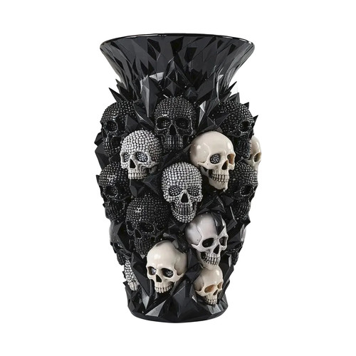 Gotische totenkopf vase - gotische, aus