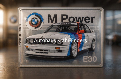 Bmw motorsport blechschild - bmw,