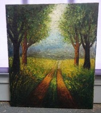 interessantes Ölbild