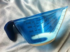 Tupperware P15 CombiPlus Combi Plus Rührbecher 500 Messbecher blau messgenau