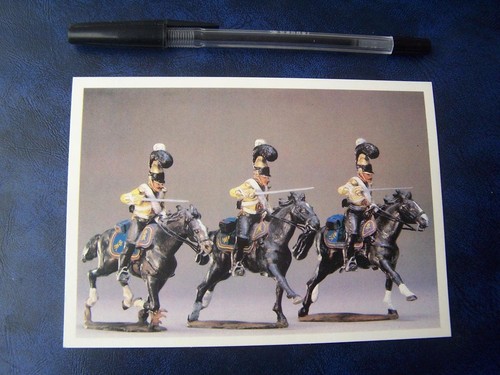Sammlerkarte zinnsoldaten - sammlerkarte,