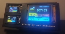 Nerd Miner Crypto Mining Rig -