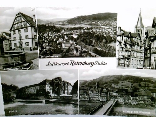 Rotenburg der fulda alte - fulda.,