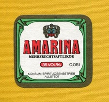 seltenes DDR Etikett Allstedt, kein Bieretikett