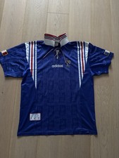 Selten! Frankreich 1998 WM Trikot Adidas FFF Classic Retro Original Size L