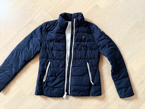 Blauer usa steppjacke - gr., s