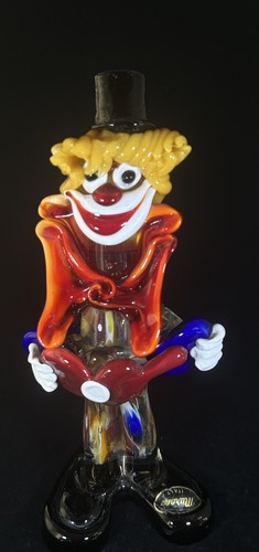 Murano clownfigur 5cm - murano-,