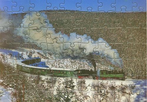 Eisenbahn kinder puzzle - eisenbahn,