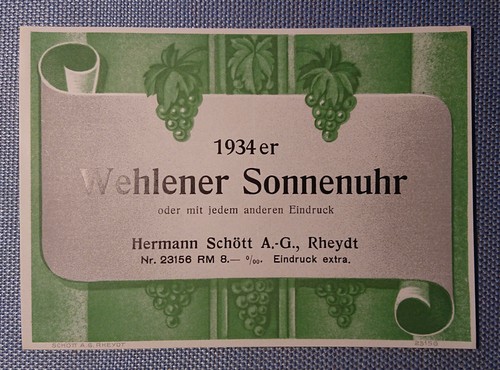 Altes weinetikett - altes,