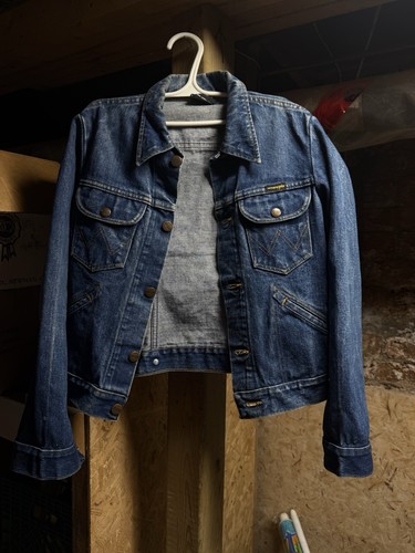 Vintage wrangler 124mj broken - vintage,