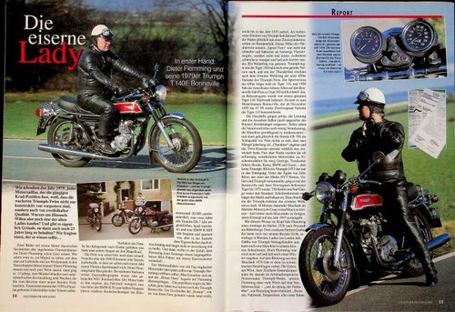 Oldtimer praxis 1843 - oldtimer, triumph