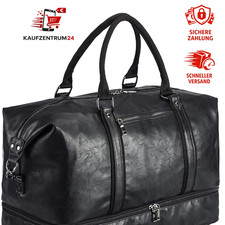 Reisetasche segeltuch leder - reisetasche,