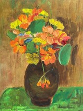 ÖLGEMÄLDE BLUMEN STILLLEBEN