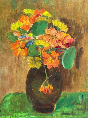 ölgemälde gemälde blumen - Ölgemälde,