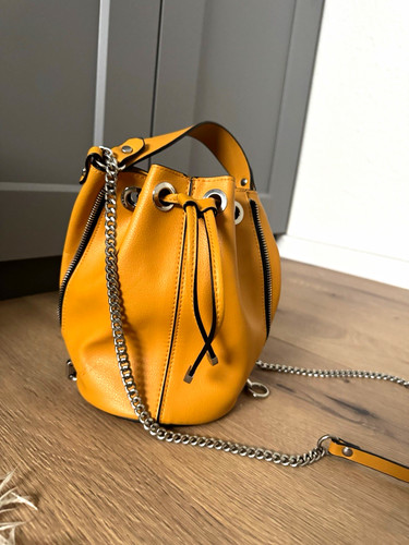 Damen leder beuteltasche - leder, /