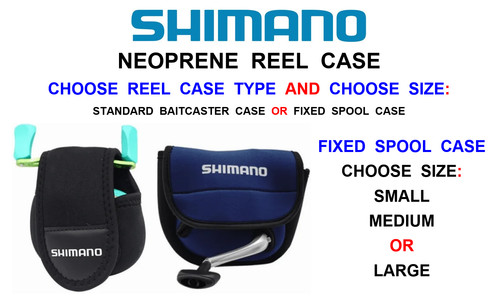 Shimano neopren rollenkoffer - neopren,