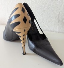 Pura Lopez Pumps Schwarz 