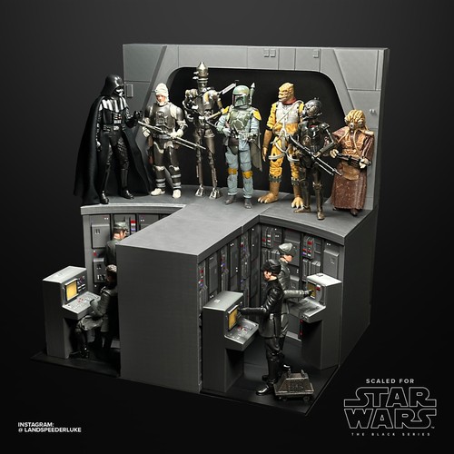 Star destroyer bridge diorama - star,