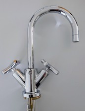 Dornbracht TARA Einloch Waschtischbatterie mit Ablaufgarnitur sehr guter Zustand