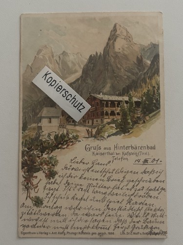 Hinterbärenbad litho - hinterbärenbad,