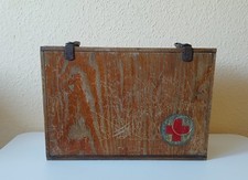 Verbandskasten Holz antik