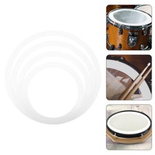 4Pcs Schlagzeug-Übungsstummschaltung Musical Instrument Zubehör Snare Drum
