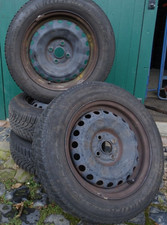 4 Winter-Kompletträder KIA RIO 185/65R15 M+S auf 6x15 Stahlfelgen DOT 2617 7 mm