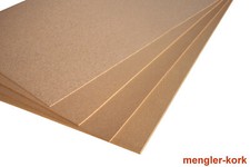 Korkplatte 2 mm ca. 495 x 183 mm Kork Platte 1 St. SPITZEN-WARE !