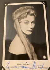 MARIANNE HOLD Autogramm