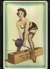 1 1  x  Retro Blechschilder* 50's  Pin  Up  Girls   ( je 20x30 cm )