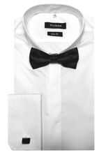 HUBER Smoking Hemd weiß