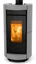 Thermorossi Kaminofen DORICA EVO Wood 10 kW Speckstein Holzofen Stückholzofen
