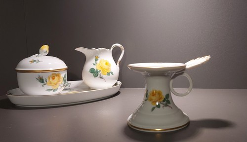 Meissen kerzenhalter dekor - meissen,, kerzenhalter:dekor