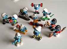 10 Schlumpf Schleich Sport