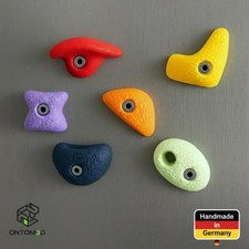 Bouldering Magnete Set Mini Klettergriffe Kühlschrankmagneten Handmade Geschenk