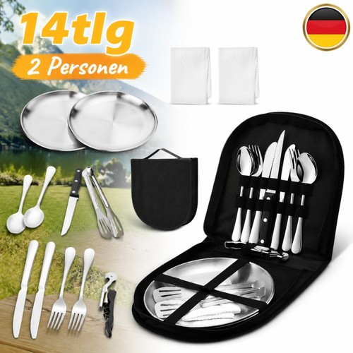 14pcs picknick geschirr set - geschirr,