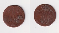1 Heller Kupfer Münze Hessen