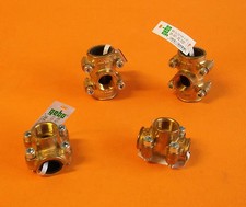 Gebo Rohrbruch Dichtschelle Typ ANB Anbohrschelle Messing Kupfer wählbare Größe