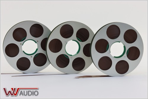 Nagra two aluminum reels - sn,