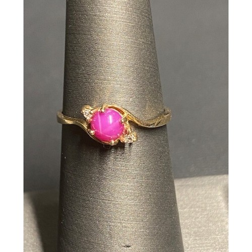Gelbgold ring stern - gelbgold,