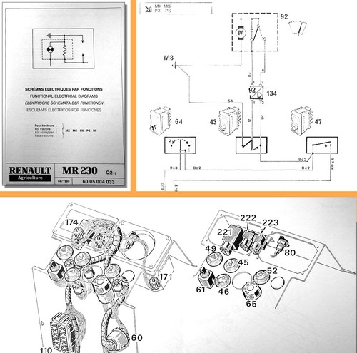 Renault ps mi - ps, traktor